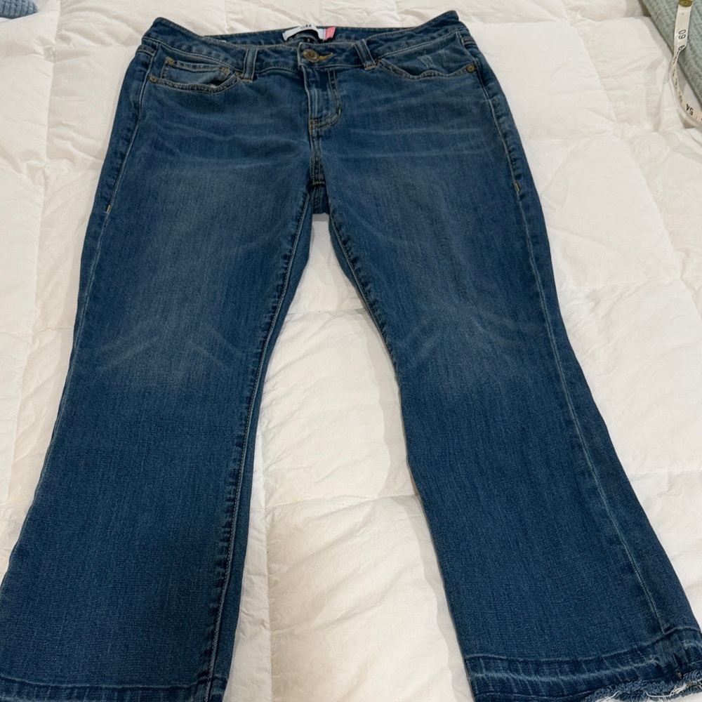 CAbi Dark Blue Flare Jeans